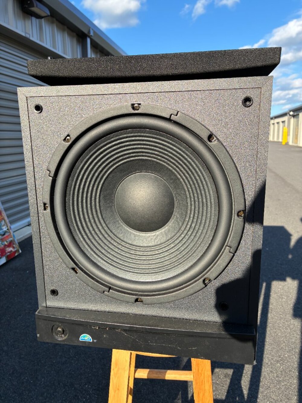 Sony SA-WM40 Active Powered Subwoofer 12" Speaker Powered Home Theater Black